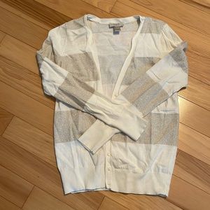 Loft button down cardigan